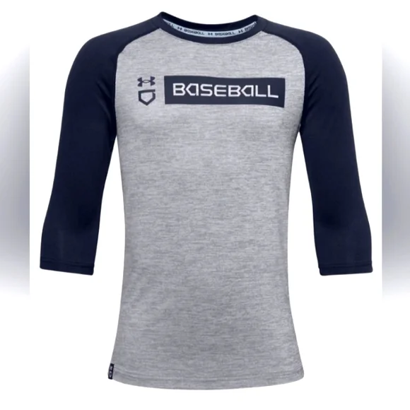 Under Armour Baseball Long Sleeve Men Size XL - Picture 1 of 6